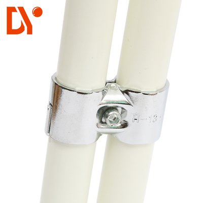 High Quality Chrome Plated HJ-11 Lean Pipe Joint Connertor For 28mm Diameter Lean Tube