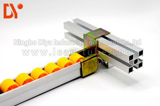 Assemble Line Roller Track Fluent strip , Small Roller Track Yellow Color