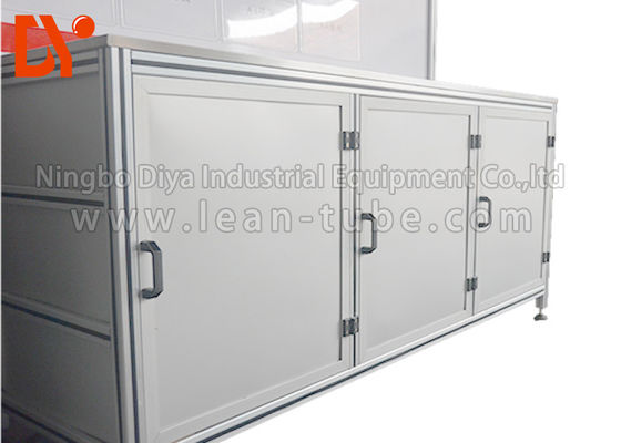 Industrial Aluminium Profile Workbench Equipment Anti - Corrosion Custom Size