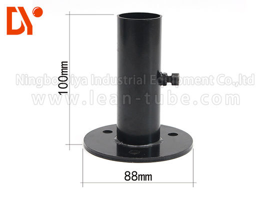 Castor Pipe Clamp Clip Metal Material Connected / Welded Robust Design