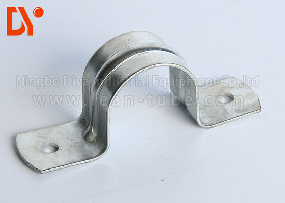 Custom Size Pipe Clamp Clip Corrosion Resistance For Diameter 28mm Lean Pipe
