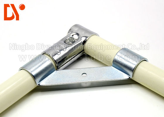 Industrial Connecting Metal Pipe Clips , Metal Pipe Clamps Easy On Easy Down