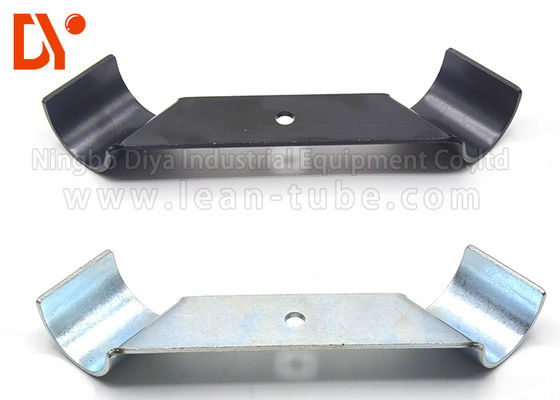 Metal Lean Tube Connector , Cold Welded Pipe Support Clamp Anti - Rust