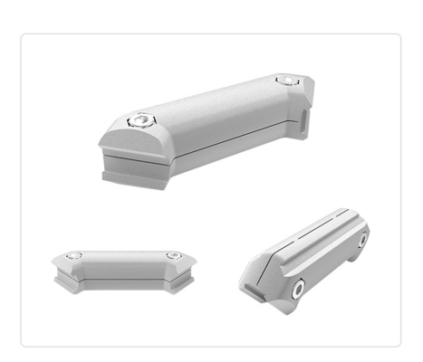 DYJ28-A09D 45° Reinforced Joint Aluminum Alloy Lean Tube Fittings