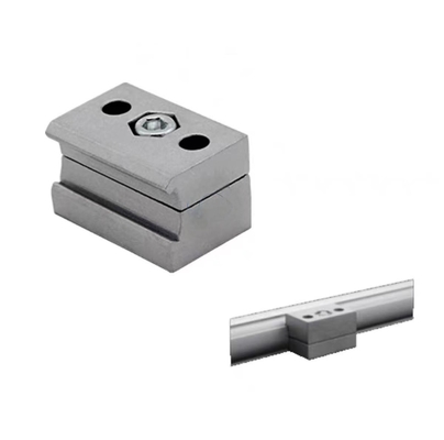 DYJ28-A11 Aluminum Lean Pipe Joint Double Hole Function Accessories Range Complete
