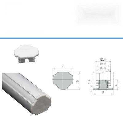 T-slot Wire Rod End Cover, Aluminum Lean Pipe End Cover Sealing Plug