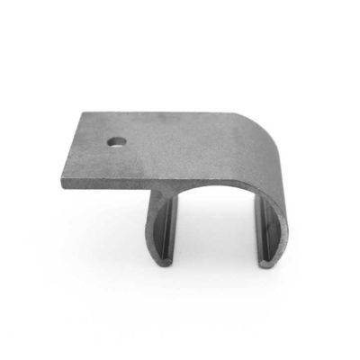 Dye28-01 28mm Aluminum Lean Pipe Spindle Fixture Holder Fastening Clasp Fixed Plate Clasp