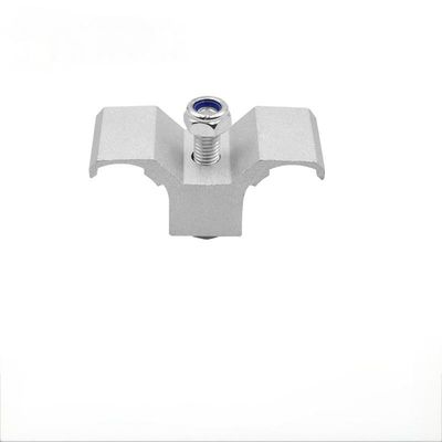 DYE28-01 Castor Wheel Mounting Base Wheel Support Bracket For Lean Rack System