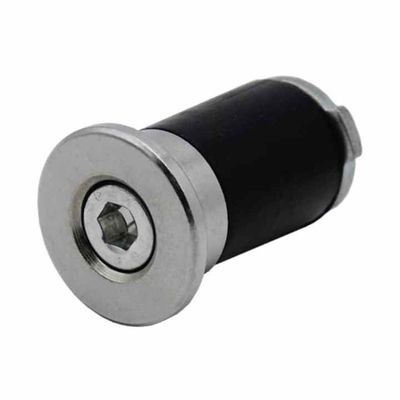 DYE28-09 OD 28mm Lean Pipe Accessory Lean Tube End Cap Aluminum Round Tubing Metal Plug