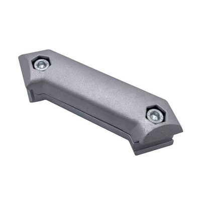 DYJ19-A09D Wholesale 45° Double Side Tubing Joints Aluminum Lean Pipe Connector OD19 mm Industrial Safety Fixed Bracket