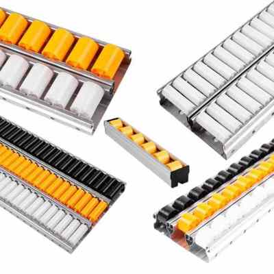2040C Fluent Bar Connector Fixed Lean Pipe Gravity Fluent strip Joint Aluminum Alloy Roller Track Joint