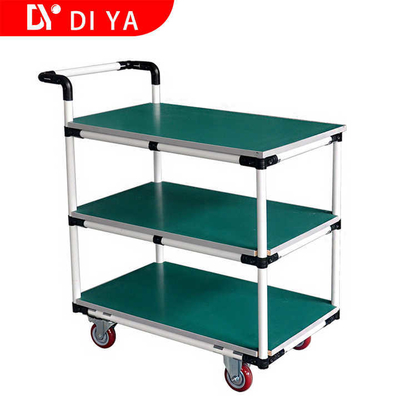 3 Inch Medium Duty Double Ball Bearing Fixed Rigid Caster Wheel Plate Casters for Hand Trolleys