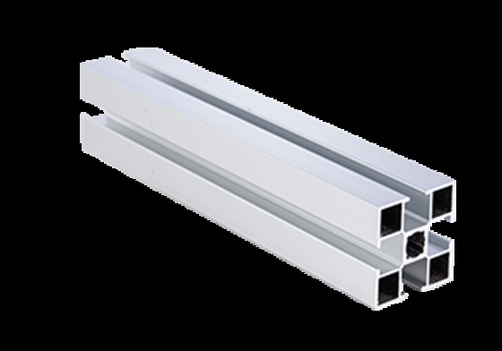 Industrial Square Extruded  Aluminium Alloy 40X40 High Quality European Standard Aluminum Extrusion Profiles