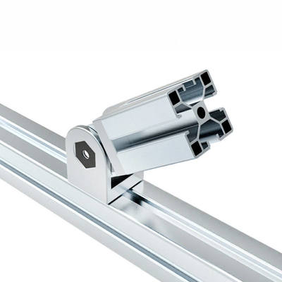 Custom High Quality 20series 30series 40series Aluminum Profile Connect Flexible Pivot Joint