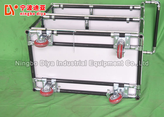 Hand Tool Push Cart Lean Pipe Assembly With Antistatic Pasting Panel