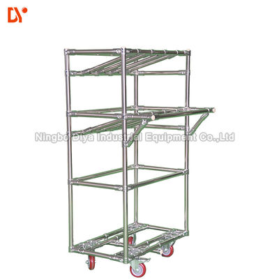 Moveable Tool Trolley Cart For Workshop Multilayers With Casters