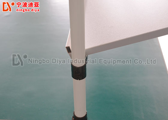 Food Industry Single Worktable Shock Resistant With PVC Surface Panel
