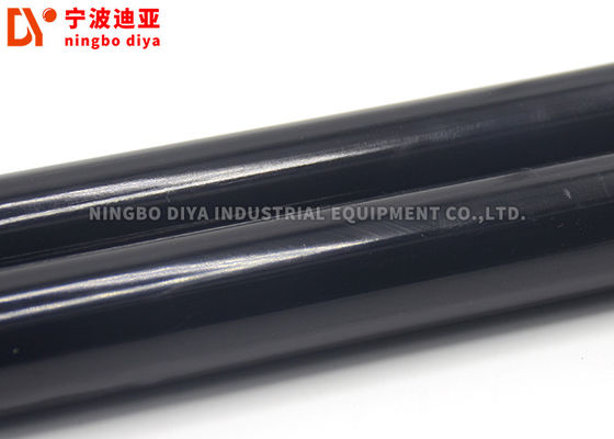 ESD Black Anti Static Tubing , Plastic Coated Pipe Upright Frame Structure