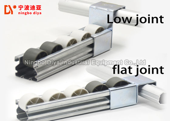 Industrial Cured Plastic Roller Track 12.5kg / M Loading Capacity 1000M MOQ