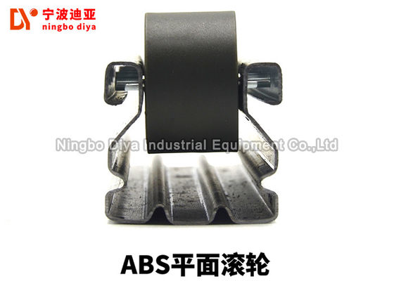 Flat Grey Plastic Roller Track , Large Capacity Roller Track System Low Noise