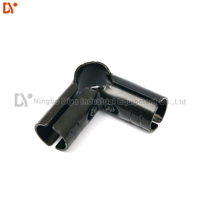 2.5mm Thickness 90 Corner Swivel Joint Set Lean Tube Connector Lean Pipe Fittings