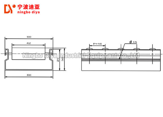 Industrial Plastic Roller Track