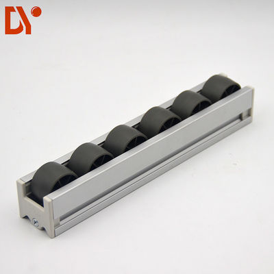 Precision Skate Wheel Fluent strip Rails For Warehouse FIFO Sliding Rack