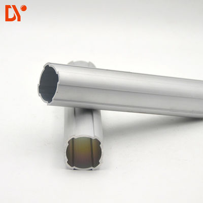 Anodizing Lean Pipe Thinckness 2.3mm / Aluminium Round Bar For Assembling Workbench
