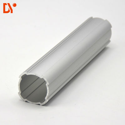 Cylindrical Profile Aluminium Alloy Tube OD 43mm / Warehouse Shelving Lean Pipe