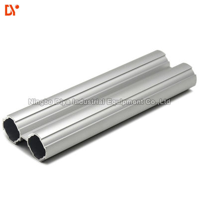 SUS Aluminium Lean Tube DY28-05A Industrial Round Profile OD 28mm Grit Blast Surface