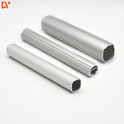 28 43mm Diameter Aluminum Alloy Lean Tube Anodizing Surface Treatment 750G/M