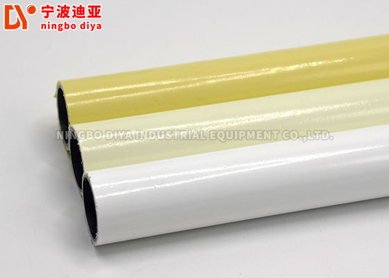 PE / ABS Coated Steel Lean Tube For Factory Warehouse And Assembly Line