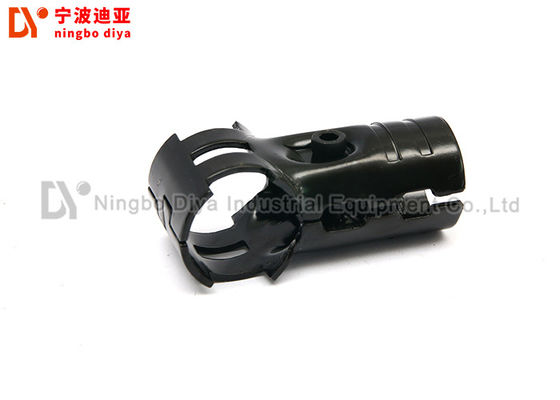 Pipe Joint System Lean Tube Connector Fasten Style Anti - Rust Black Color