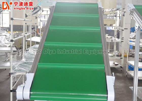 aluminium potato chips climbing belt conveyor/inclined belt coneveyor