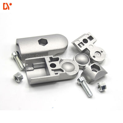 180° Od 28mm Thickness 1.7mm Aluminum Pipe Connector