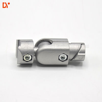 Sandblasting Metal Pipe Connectors / Aluminium Alloy ADC12 Pipe Rack Joint