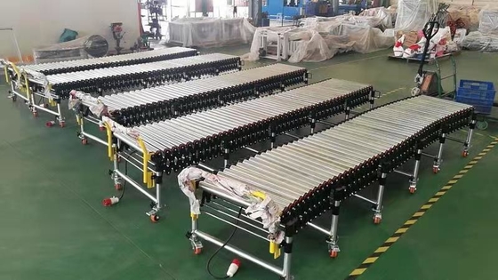 Portable Flexible Expandable Conveyors For Loading Truck