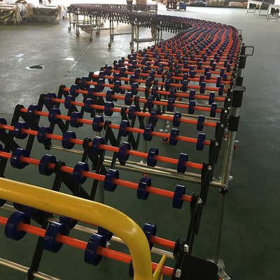 Stainless Steel Motorized Roller Conveyor System Flexible Expandable For Industry