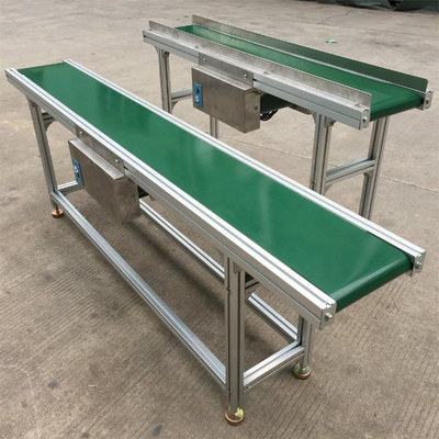 Double Face Industrial Workshop Assembly Line Belt Conveyor