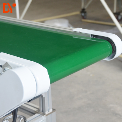 Aluminum Profile Adjustable Industrial Belt Conveyor For Workshop