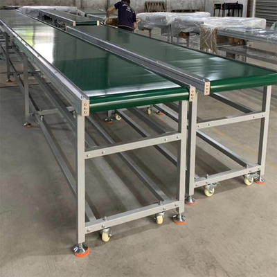 Auto Food Grade Chain Modular Belt Roller Conveyor Line System Customized